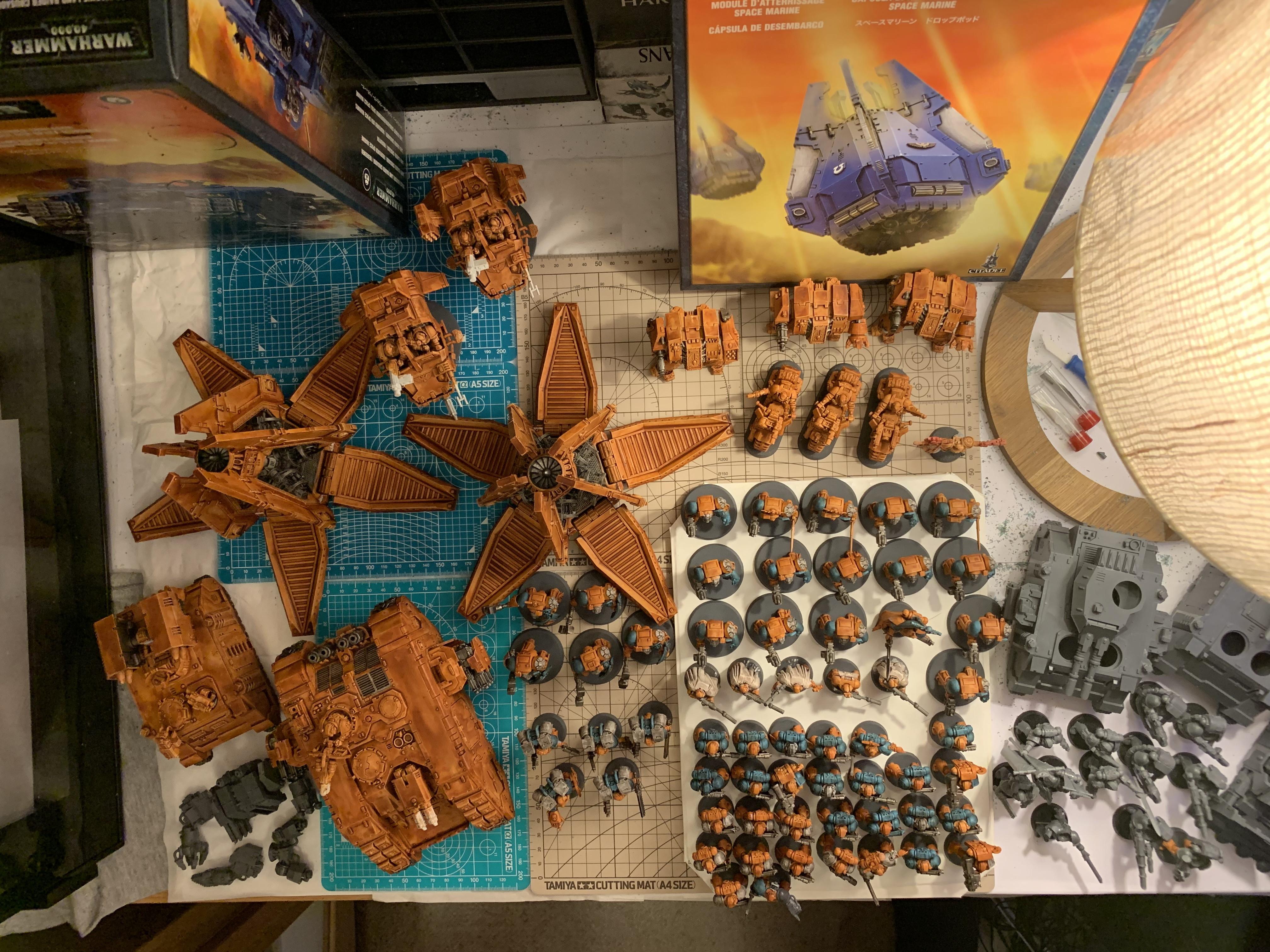 Games Workshop, Space Marines, Space Marines Wip, W40k, Work In ...